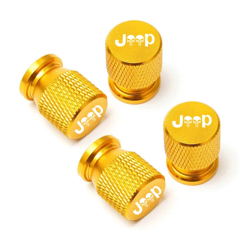 Caps de soupape de pneus jeep