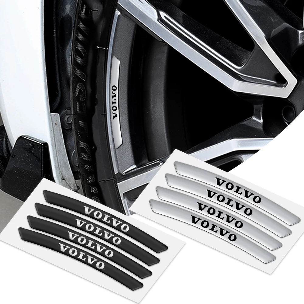 Volvo Aluminium Car Styling Wheel -Aufkleber