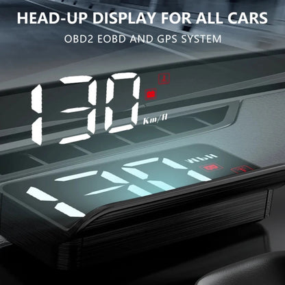 Head-Up Display GPS OBD2 Speedometer 