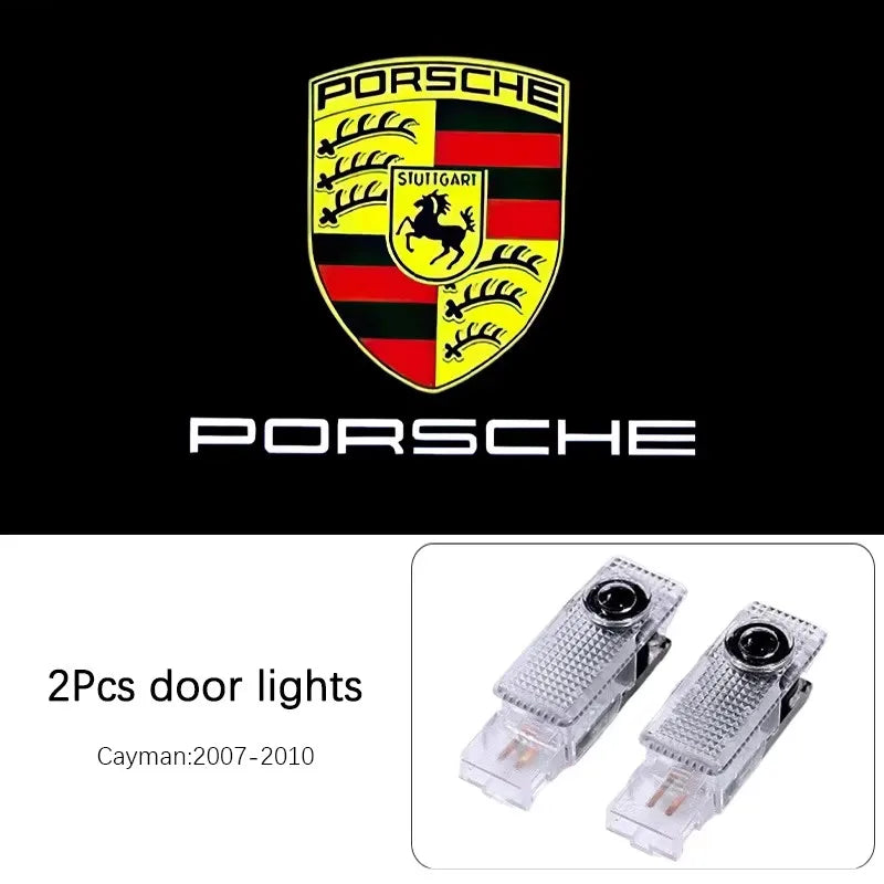 Projección Porsche Bienvenido Luz