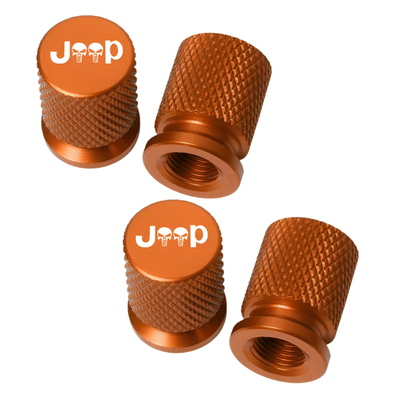 Caps de soupape de pneus jeep