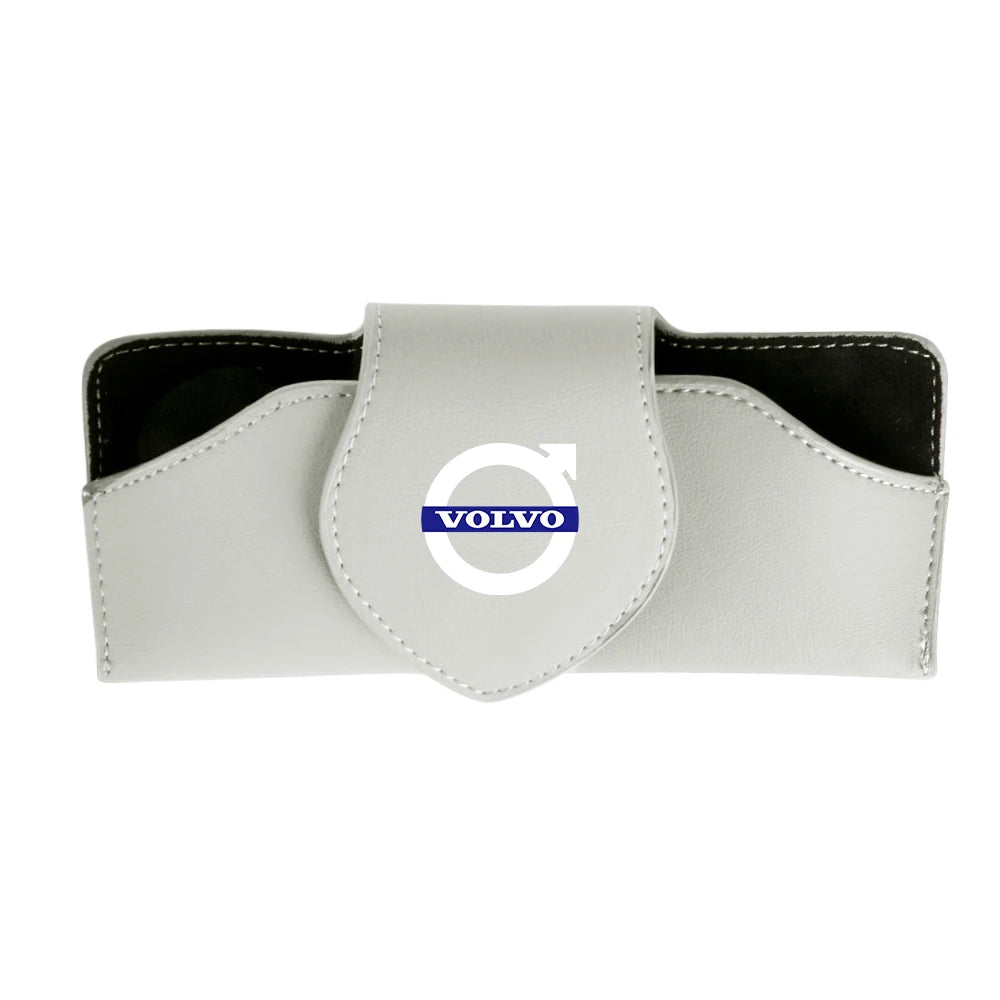 Volvo Leather Eyeglass Holder