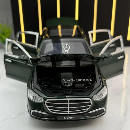 1:24 Mercedes S400L -Legierungsauto Skala