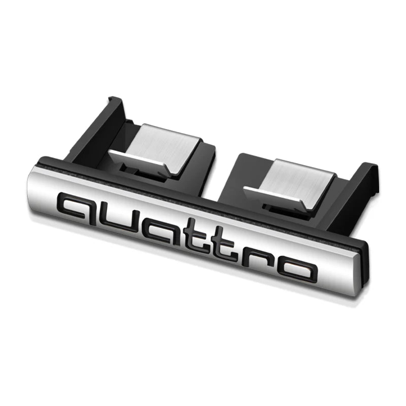 Badge de grill avant Quattro Logo 