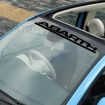 Abarth Windshield Decal