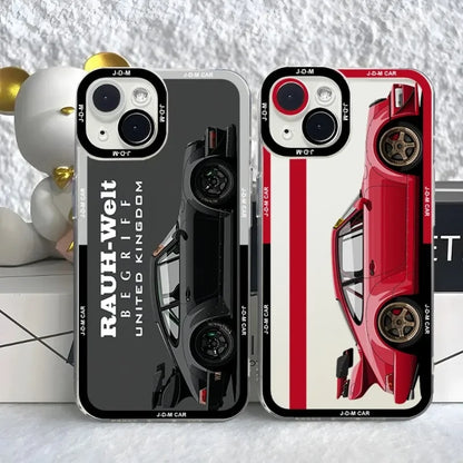 Rauh-Welt-Begriff iPhone Hülle