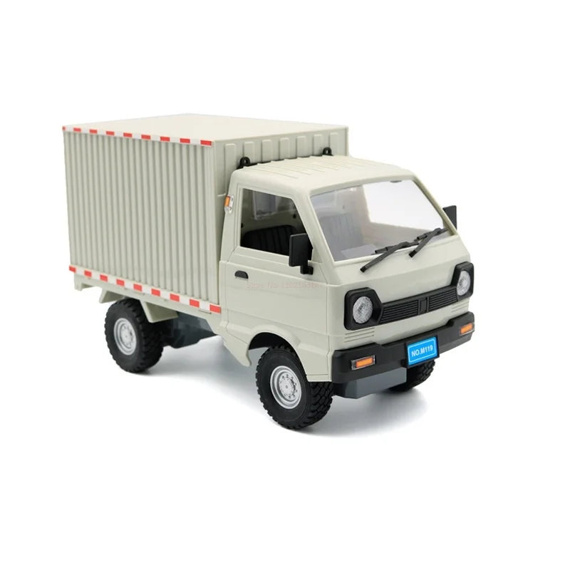 1: 10/1: 16 d12 camion cargo RC con luci a LED