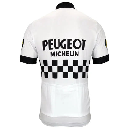 Jersey de cyclisme classique de la Peugeot Retro