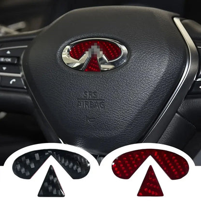 Infiniti Steering Wheel Logo Cover