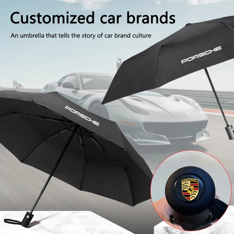 Porsche Automatic Folding Umbrella