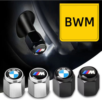 BMW Tire Valve Caps (4PCs)