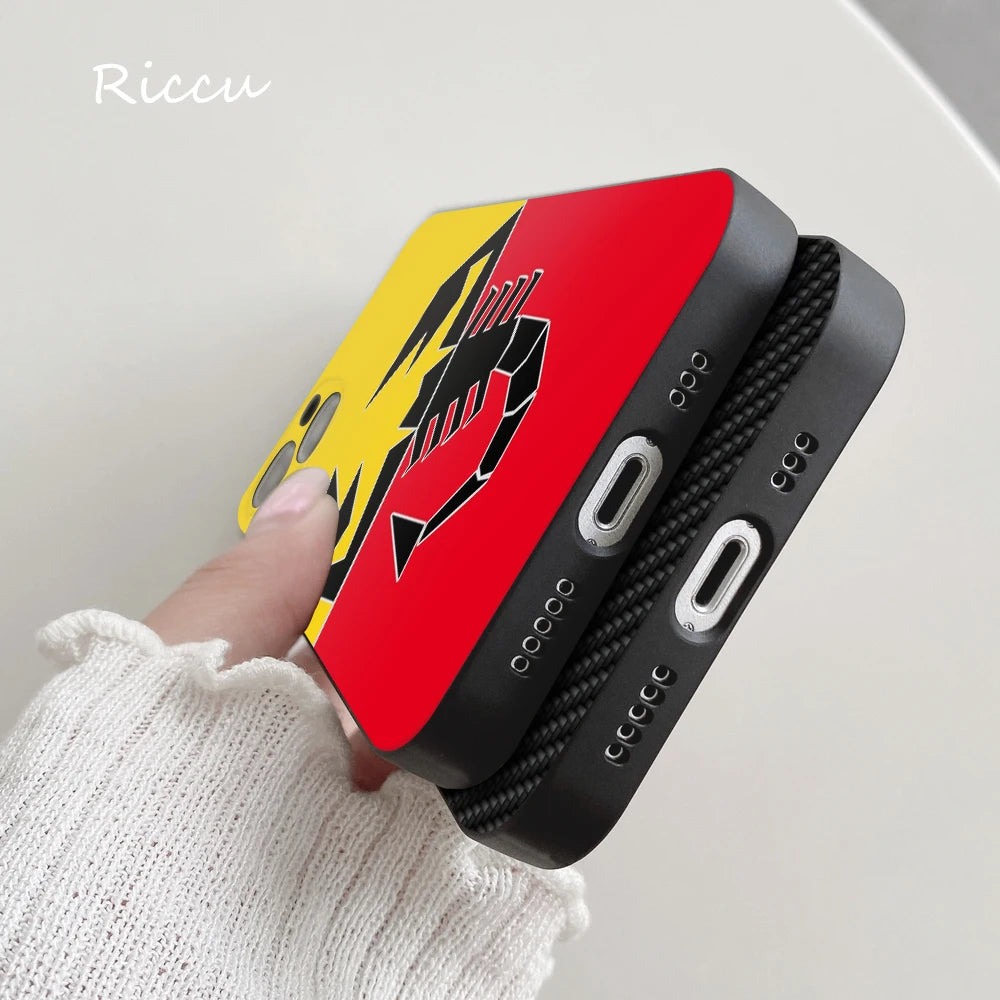 Vinilo o funda para iPhone Abarth