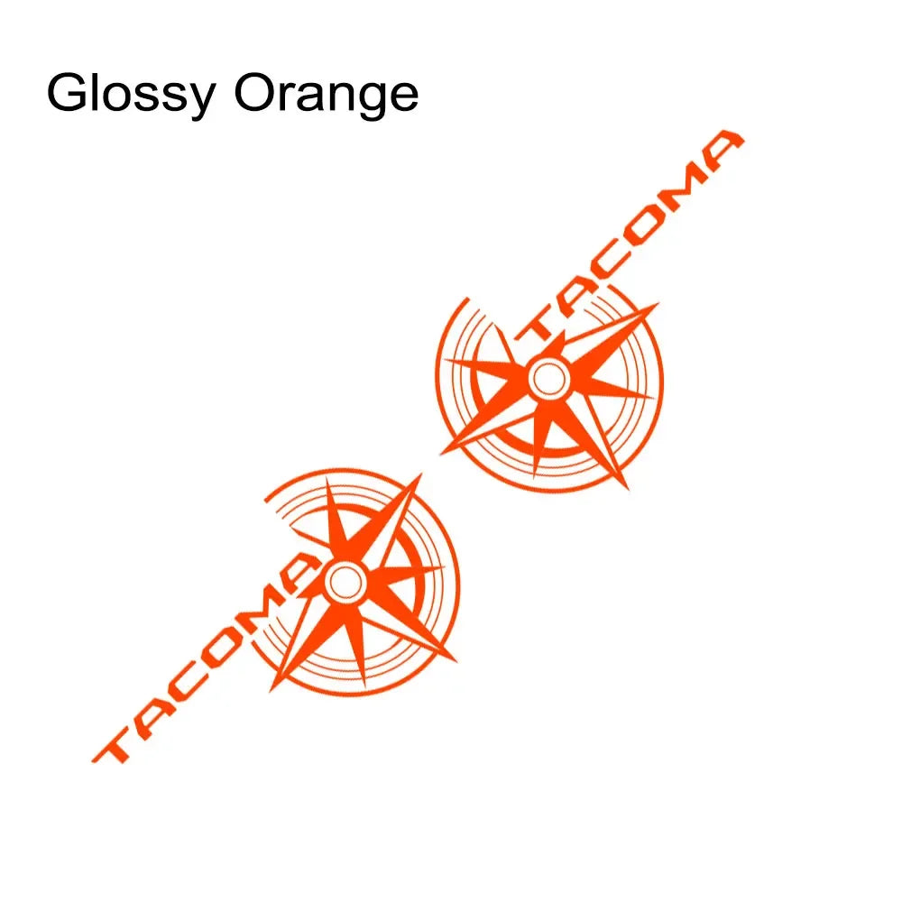 Calcomanía de automóvil de tacoma compass 
