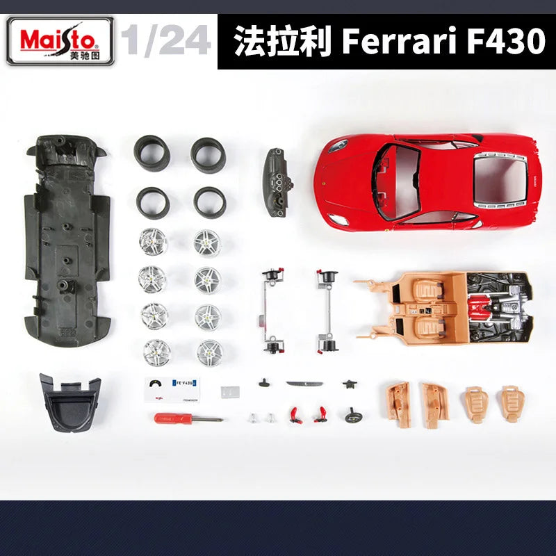 1:24 Scale Ferrari F430 Diecast Model 