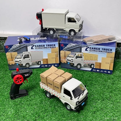 1: 10/1: 16 d12 camion cargo RC con luci a LED