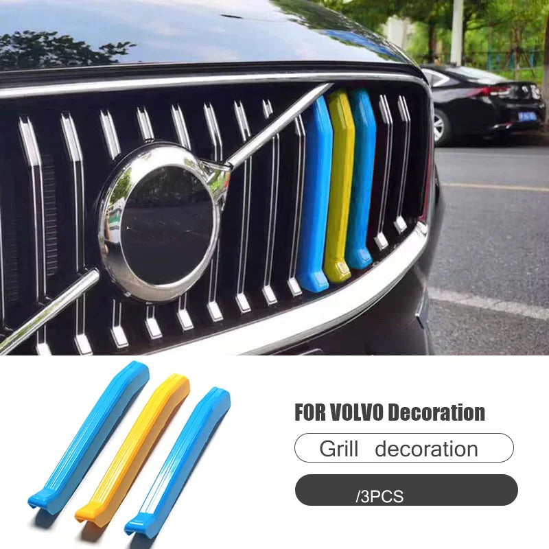 Bandes de décoration de la calandre Volvo