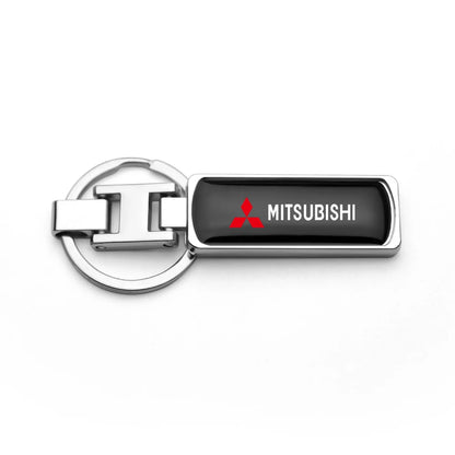 1Pc Metal Keychain Mitsubishi