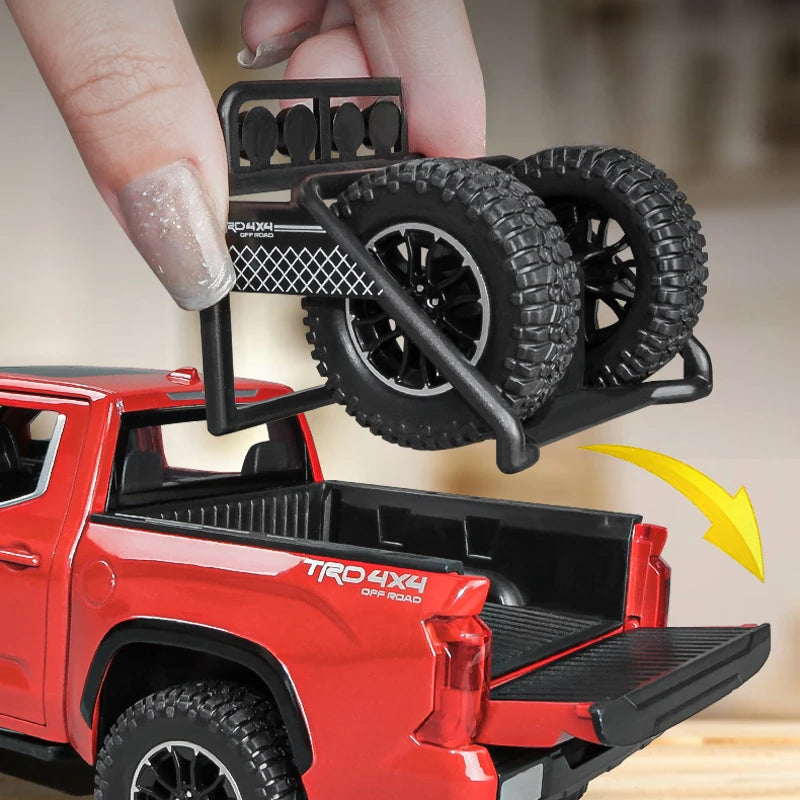 1:24 Scale Tundra TRD Pro Off Road Metal Car Model 