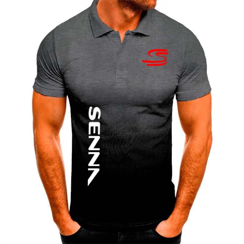 Senna Gradient Polo Shirt