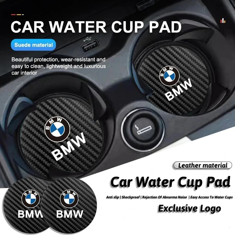 Almohadilla de taza de agua para coche BMW