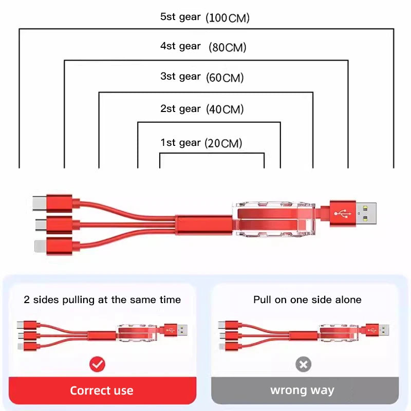 أودي USB نوع C كابل الشحن