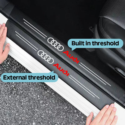 Autocollants de protection des portes de voiture Audi