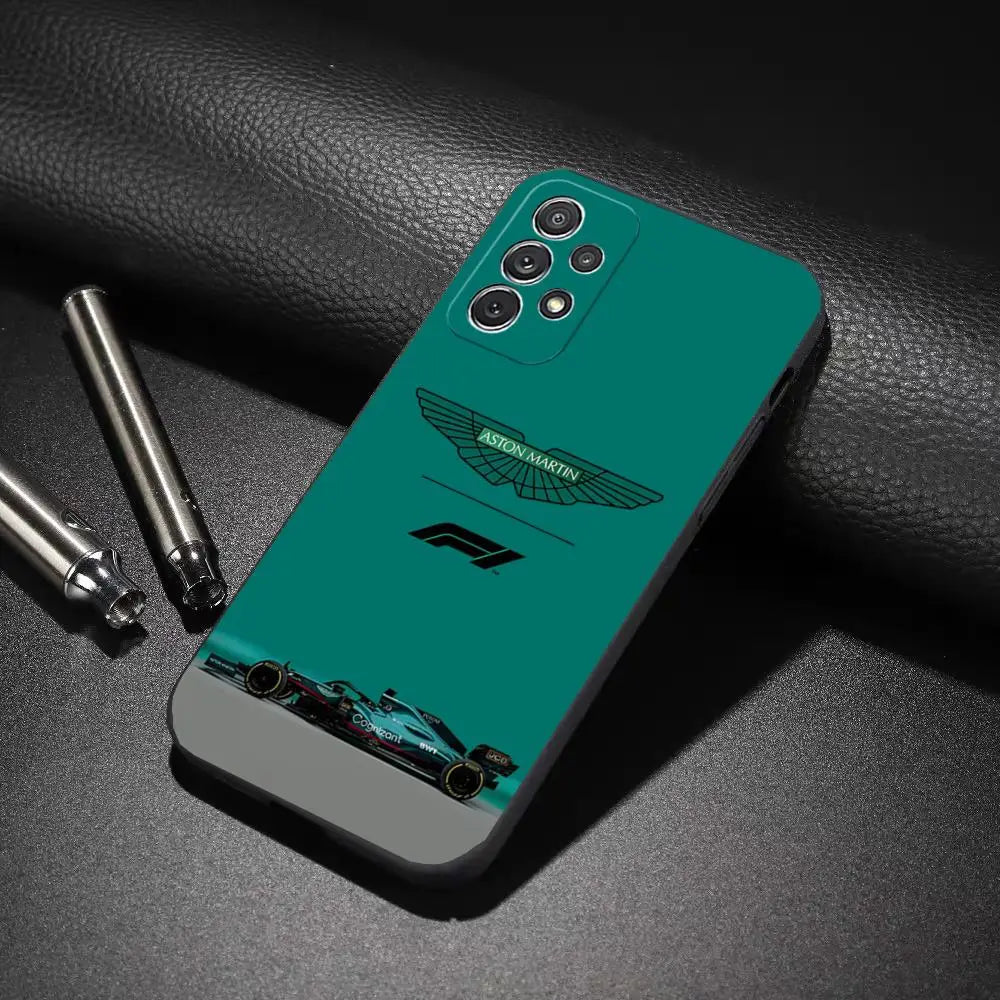 Estuche telefónico Aston Martin F1 para Samsung