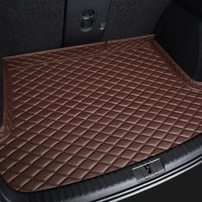 Tapis de sol de voiture en cuir de luxe pour Peugeot 3008