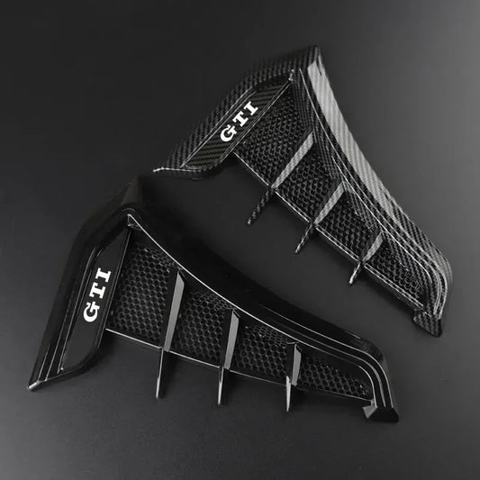 GTI Carbon Black Car Side Vents 