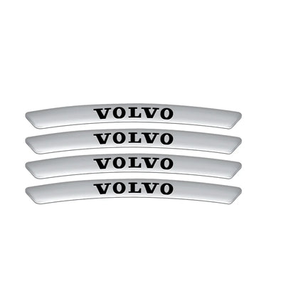 Volvo Aluminum Car Styling Wheel Stickers