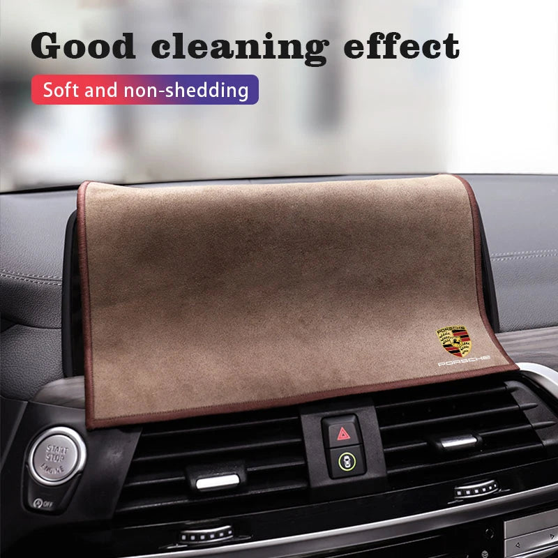 Porsche Microfiber Car Wash Towel