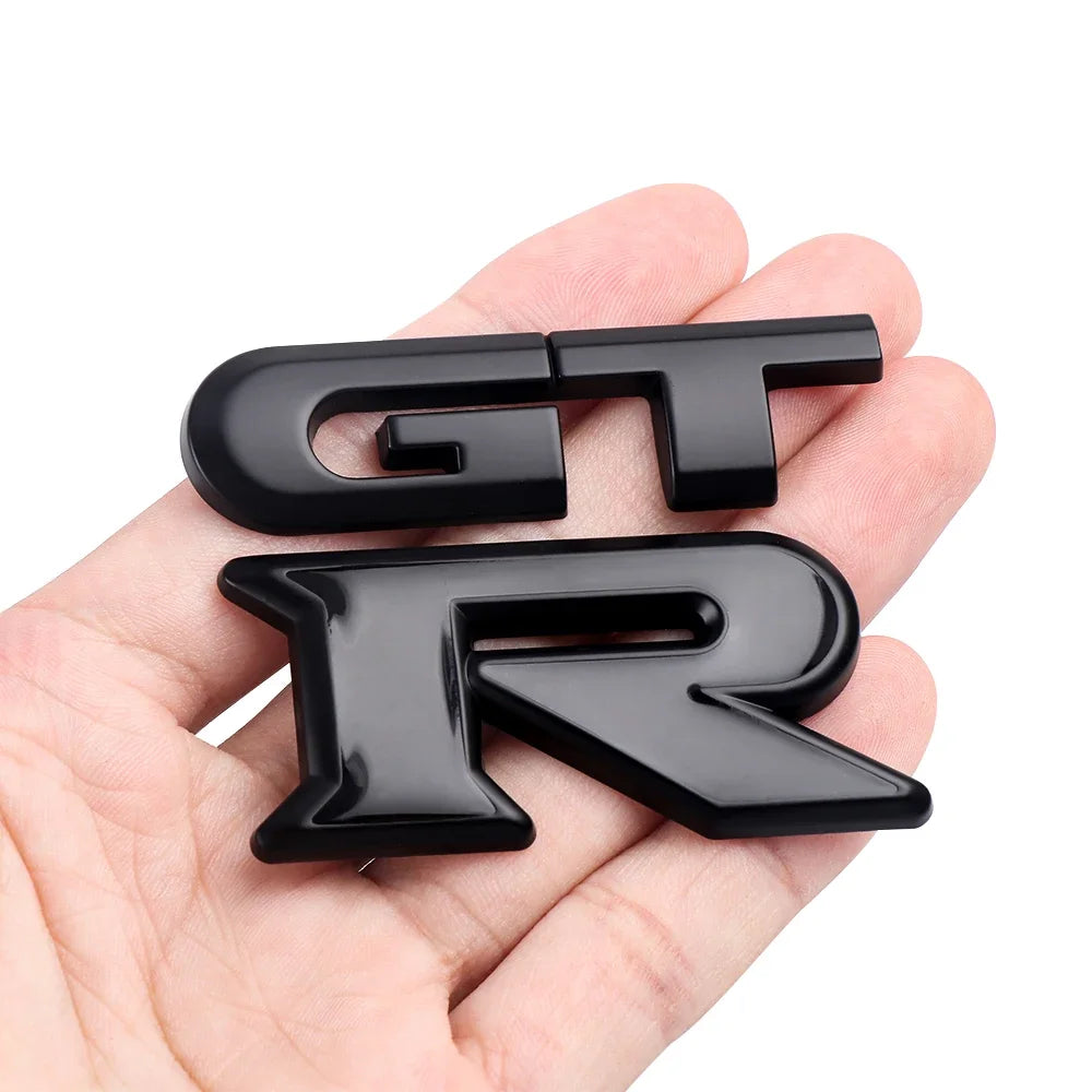 Metal GTR Logo Car Trunk Emblem