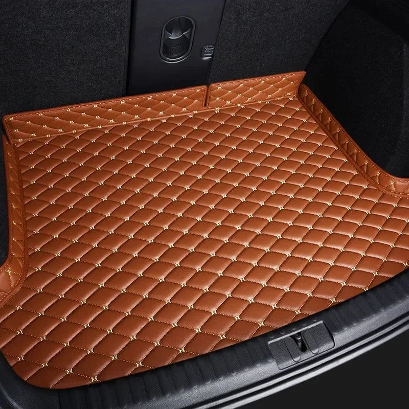 Tapis de sol de voiture en cuir de luxe pour Peugeot 3008