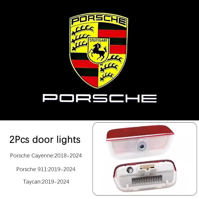 Porsche الإسقاط ترحيب ضوء