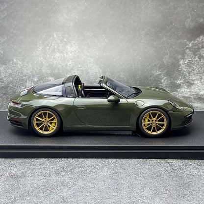 1:18 Modèle Porsche Targa en résine à l'échelle 