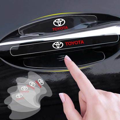 Transparentes Autogriff Schutzfilm für Toyota