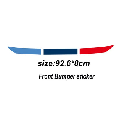 BMW M Decal di Stripe Performance