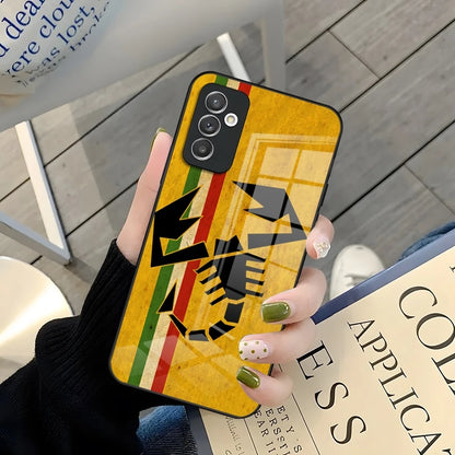 Case de teléfono de carreras de Abarth para Samsung