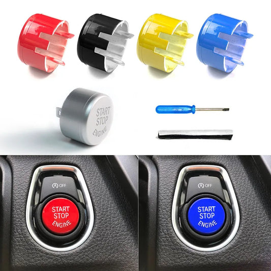 Car Engine Start Stop Button Cover