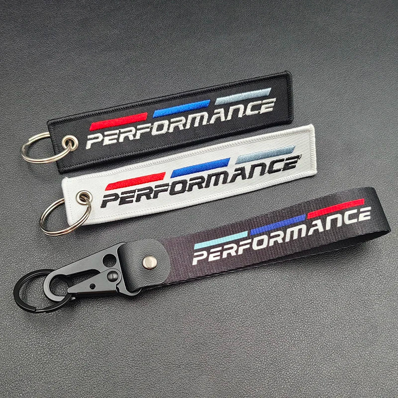 BMW Performance Keychain Fabric Lonyard