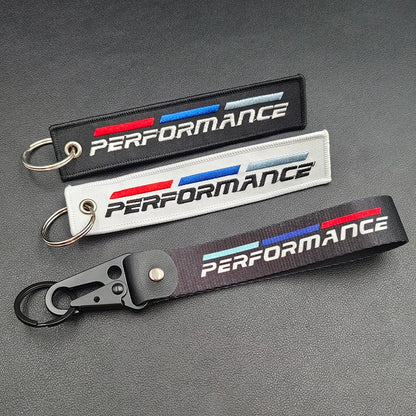 BMW Performance Keychain Fabric Nanyard