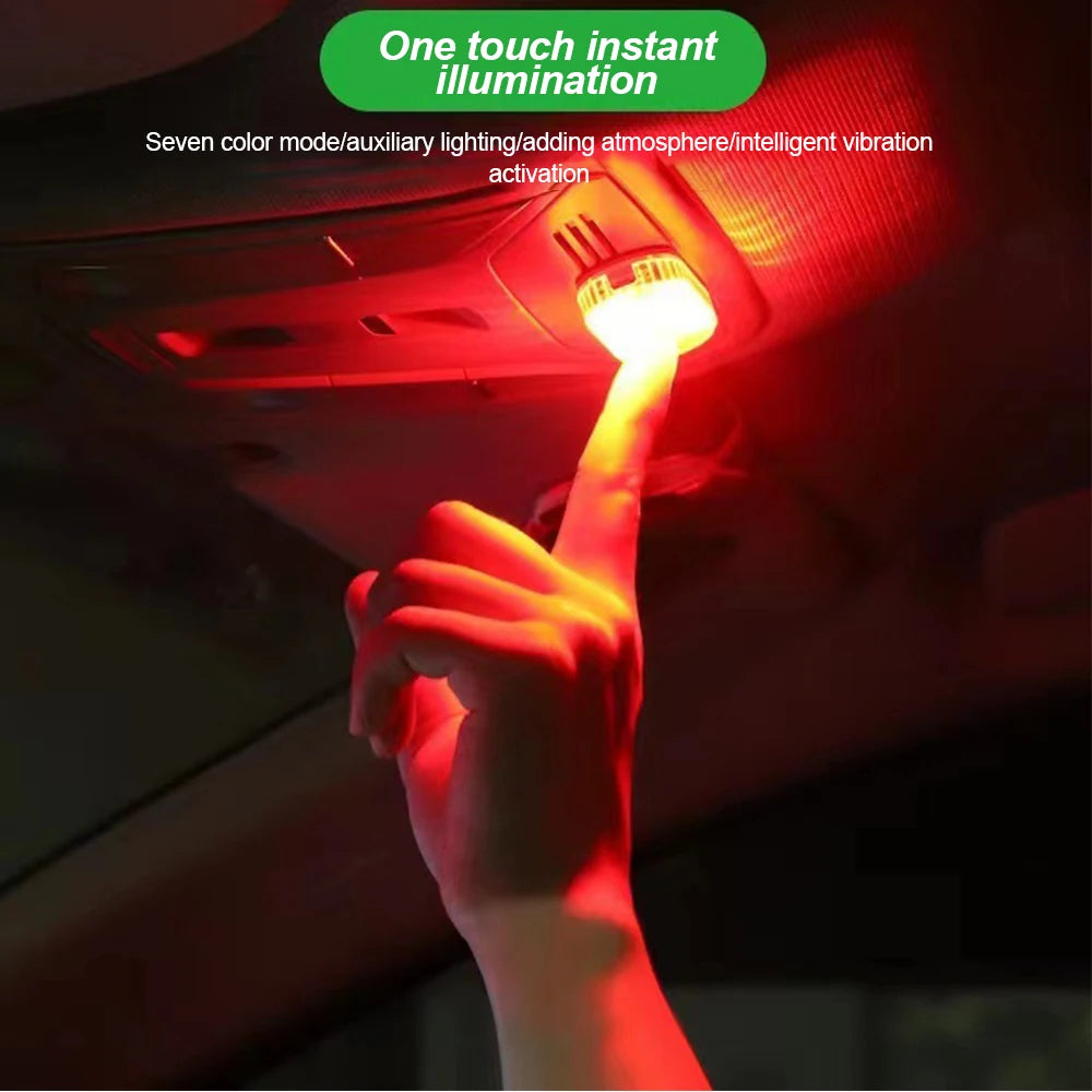 Lumière LED sans fil pour intérieur de voiture