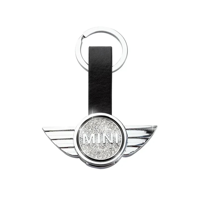 Diamond Keychain Mini Cooper