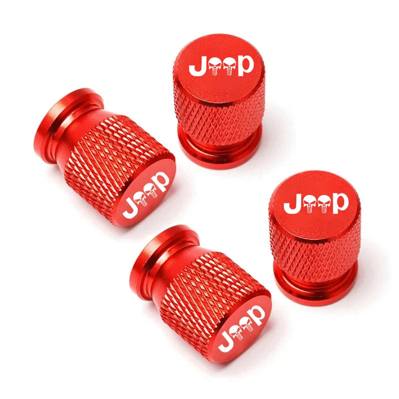 Caps de soupape de pneus jeep