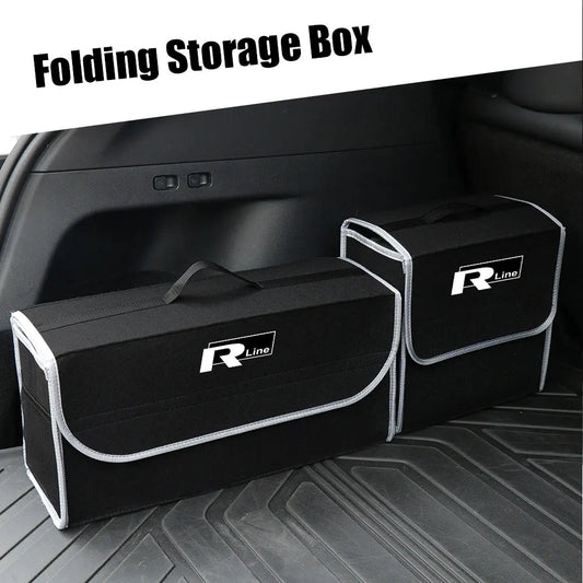 VW R Line Folding Car Trunk Storage Box