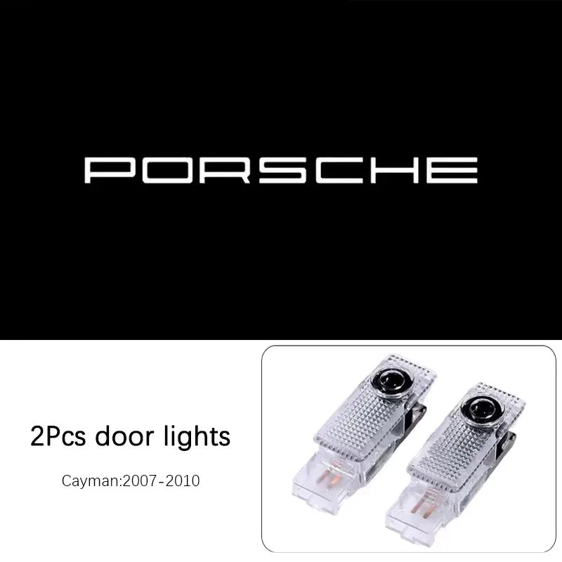 Porsche -Projektion Willkommenslicht