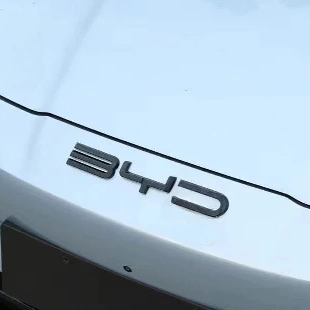 Emblema in fibra di carbonio per sigillo byd