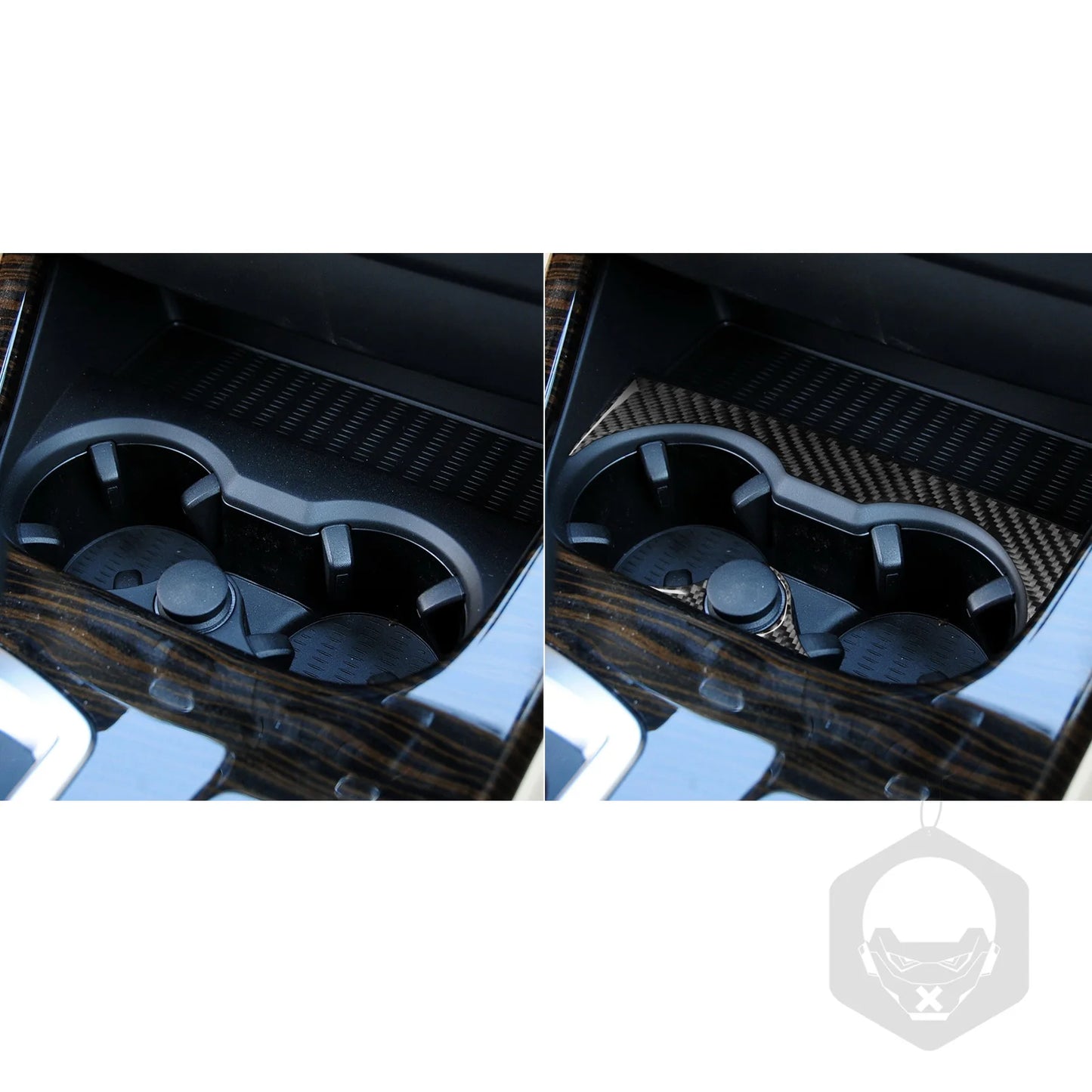 Carbon Fiber Water Cup Holder for BMW