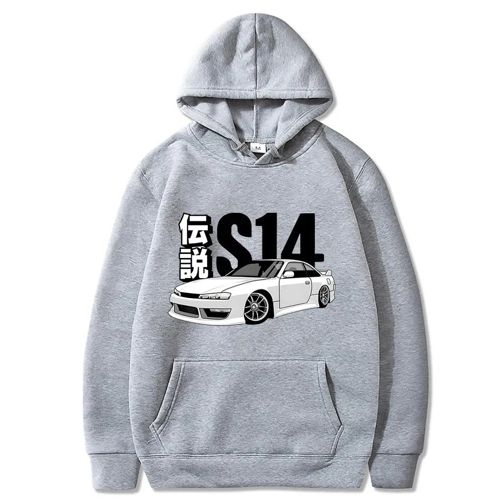 Sudadera gráfica de autos S14