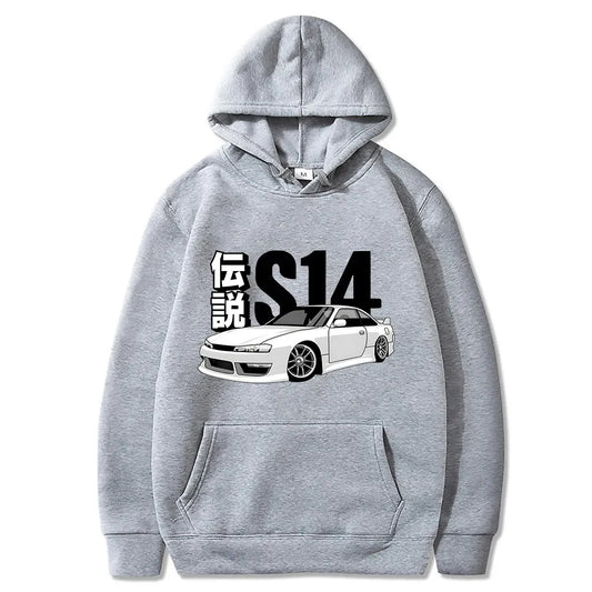 S14 Car Graphic Hoodie